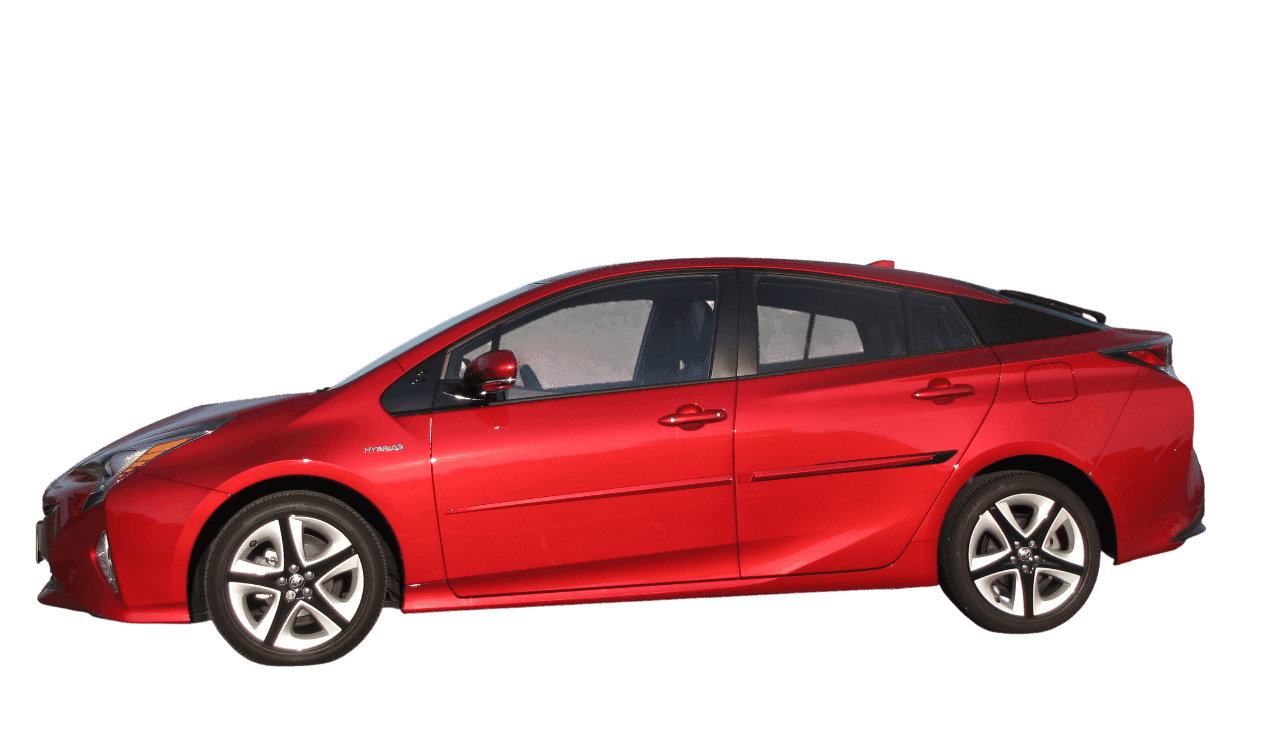 Background removed car